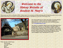 Tablet Screenshot of boultonchurch.org.uk